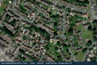 Aerial view of Bolton Customer Hosting Centre