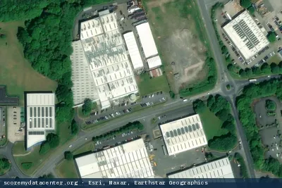 Vue aérienne du site Digital Space - Telford (TEL)