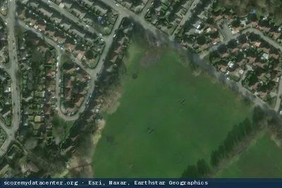 Aerial view of Equinix MA5 - Manchester