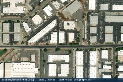 Aerial view of 1GServers Data Center PHX1