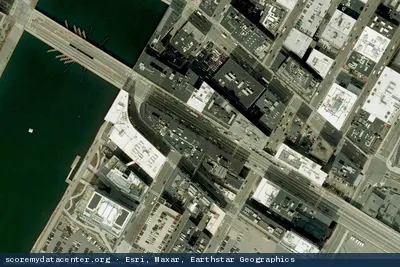 Aerial view of 230 Congress