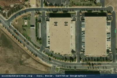 Vue aérienne du site 365 Data Centers Aurora (CO1)
