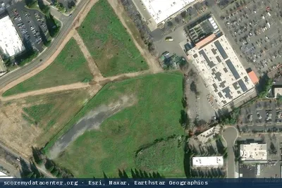 Vue aérienne du site 365 Data Centers Rancho Cordova (CA1)