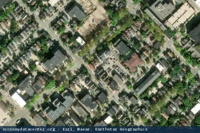 Aerial view of 612 W Main