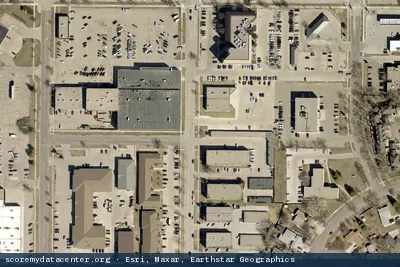 Vue aérienne du site 702 Communications - Fargo, ND