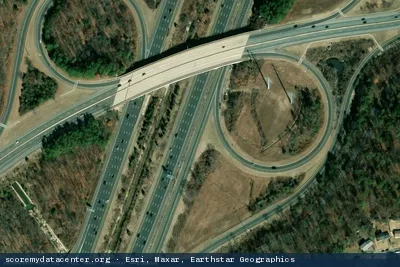 Vue aérienne du site AINET - Beltsville