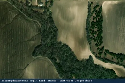 Aerial view of ALAMO MISSION