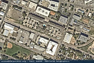 Aerial view of Alpheus Austin (1905 E. 6th Street)