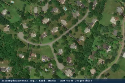 Aerial view of AMAZON DATA SERVICES - DCA-51