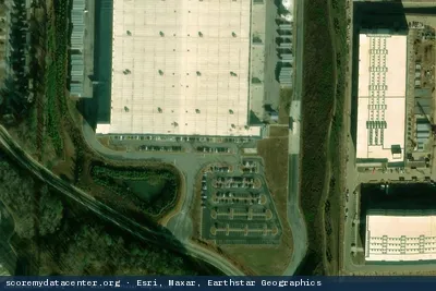 Aerial view of AMAZON DATA SERVICES INC. ATL068 AND ATL078 CAMPUSES