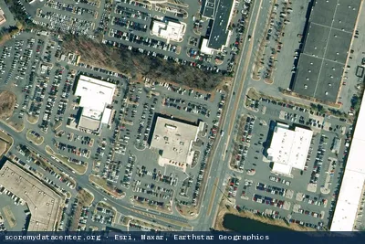 Aerial view of AMAZON DATA SERVICES INC. IAD-1 IAD-9