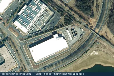 Aerial view of AMAZON DATA SERVICES INC IAD-169/179