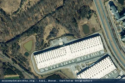 Aerial view of AMAZON DATA SERVICES INC. IAD 50 IAD 60 IAD-71 IAD-78 IAD-79 IAD-80