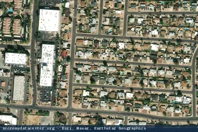 Aerial view of APS - ALIGNED ENERGY DATA CENTER