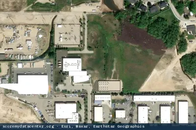 Aerial view of ark data centers - Boise, ID