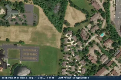 Aerial view of ark data centers - Canton,OH