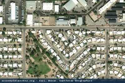 Vue aérienne du site ark data centers - Tucson, AZ
