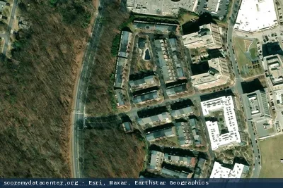 Aerial view of Atlantech Online - Rockville, MD
