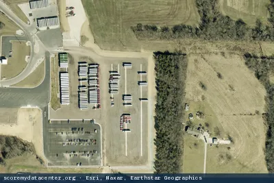 Aerial view of Bluebird Underground Data Center