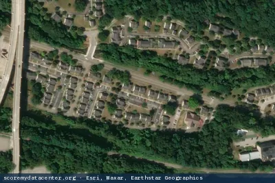 Aerial view of Cogent Akron