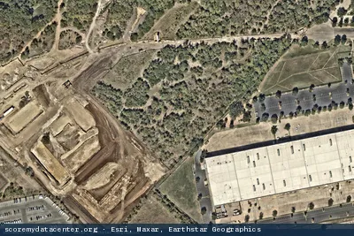 Vue aérienne du site Cogent Austin