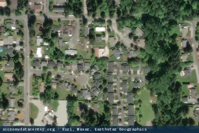 Aerial view of Colocation Northwest - South Hill