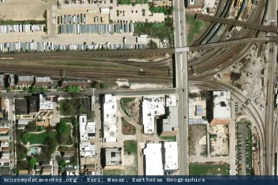Vue aérienne du site CoreSite - Chicago (CH2)