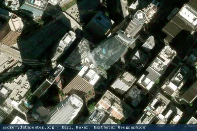 Vue aérienne du site CoreSite - Los Angeles (LA1) One Wilshire