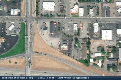 Aerial view of CRALIDXX - Coeur d'Alene Central Office