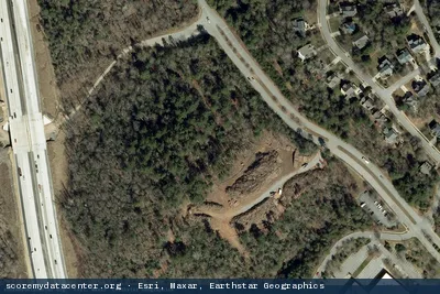 Aerial view of DartPoints Asheville, NC - AVL1