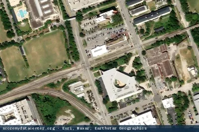 Vue aérienne du site DartPoints Columbia, SC - CAE1