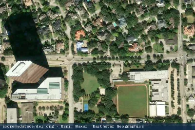 Aerial view of Data Foundry Houston 1