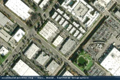 Aerial view of DataBank Irvine (SNA2)