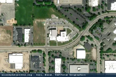 Aerial view of DataSite, Boise