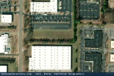 Aerial view of DC BLOX HSV1 - DCBLOX Huntsville