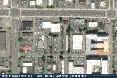Aerial view of Digital Fortress (LYN)