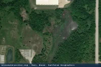 Vue aérienne du site DXC TECHNOLOGY SERVICES LLC / CHEROKEE DATA CENTER
