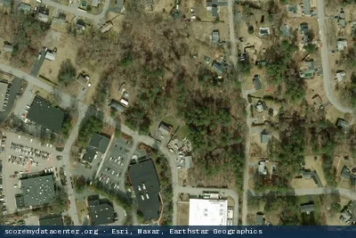 Vue aérienne du site EdgeConneX Boston (EDCBOS01)