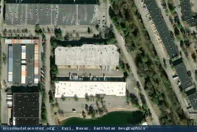 Aerial view of EdgeConneX Memphis (EDCMEM01)