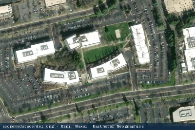 Aerial view of EdgeConneX Sacramento (EDCSAC01)