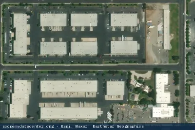 Vue aérienne du site EdgeConneX Salt Lake City (EDCSLC01)