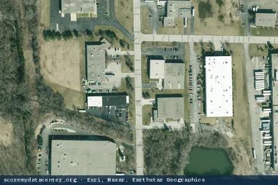 Aerial view of Ethoplex Data Center