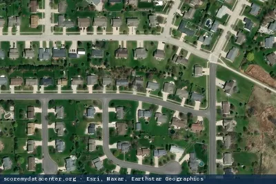 Aerial view of Ethoplex Edge DC - Green Bay