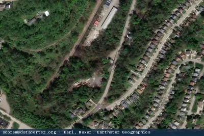 Aerial view of Expedient Pittsburgh - Green Tree