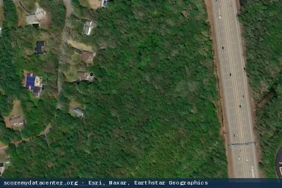 Aerial view of FIRSTLIGHT FIBER INC. BEDFORD