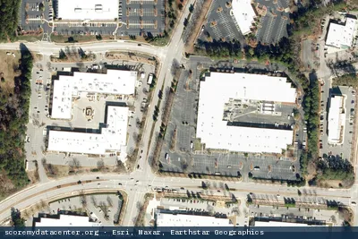Aerial view of Flexential - Raleigh (RAL01/02/03)