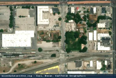 Aerial view of Flexential - Salt Lake City/Fairpark (SLC07)