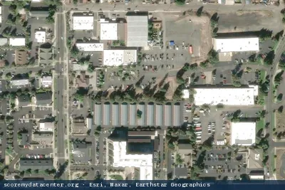 Aerial view of Fort Rock Data Center