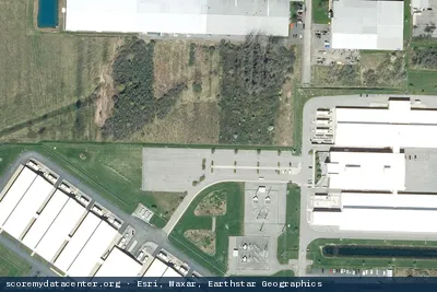 Aerial view of H5 Data Centers Buffalo II