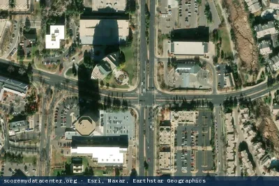 Aerial view of H5 Data Centers Denver